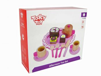 Wooden Afternoon Tea Set