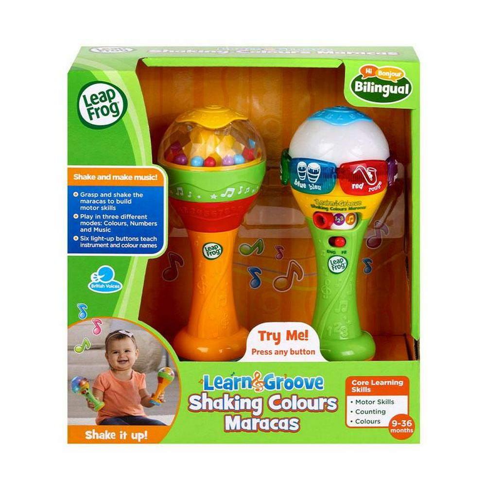 leapfrog shakin colors maracas