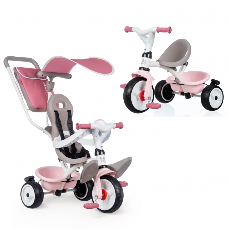 Smoby Tricycle Baby Pink Electroit