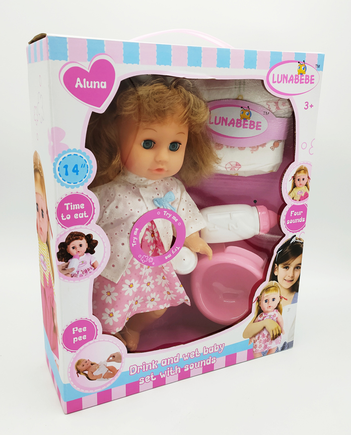 Baby doll that shop drinks and wets