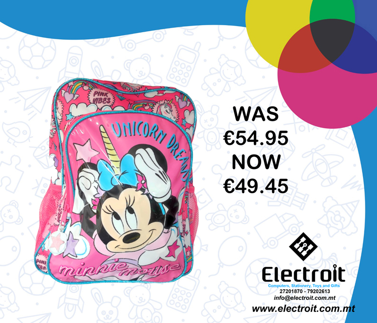 Minnie mouse deals unicorn backpack