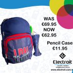 Senior's Pepe Jeans red and blue Backpack