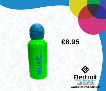 Must Aluminium Blue & Green Bottle