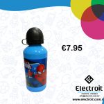 Spiderman Aluminium Blue & Black Bottle