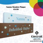 Nannu Wooden Plaque