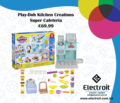 Play-Doh Kitchen Creations Super Cafeteria - Electroit