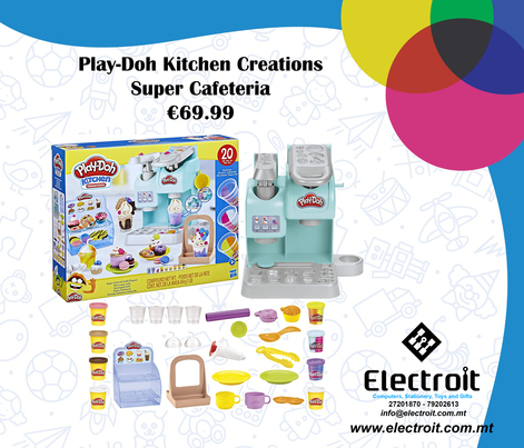 Kitchen Creations Super Colorful Cafe Playset