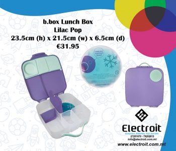 b.box Lilac Pop Lunch Box