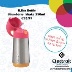 b.box Insulated Bottle Strawberry Shake 350ml