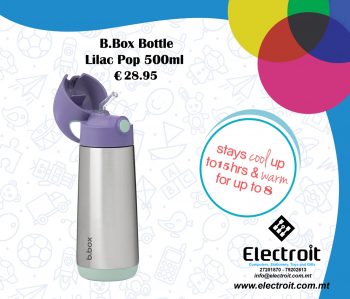 b.box Lilac Pop Insulated bottle