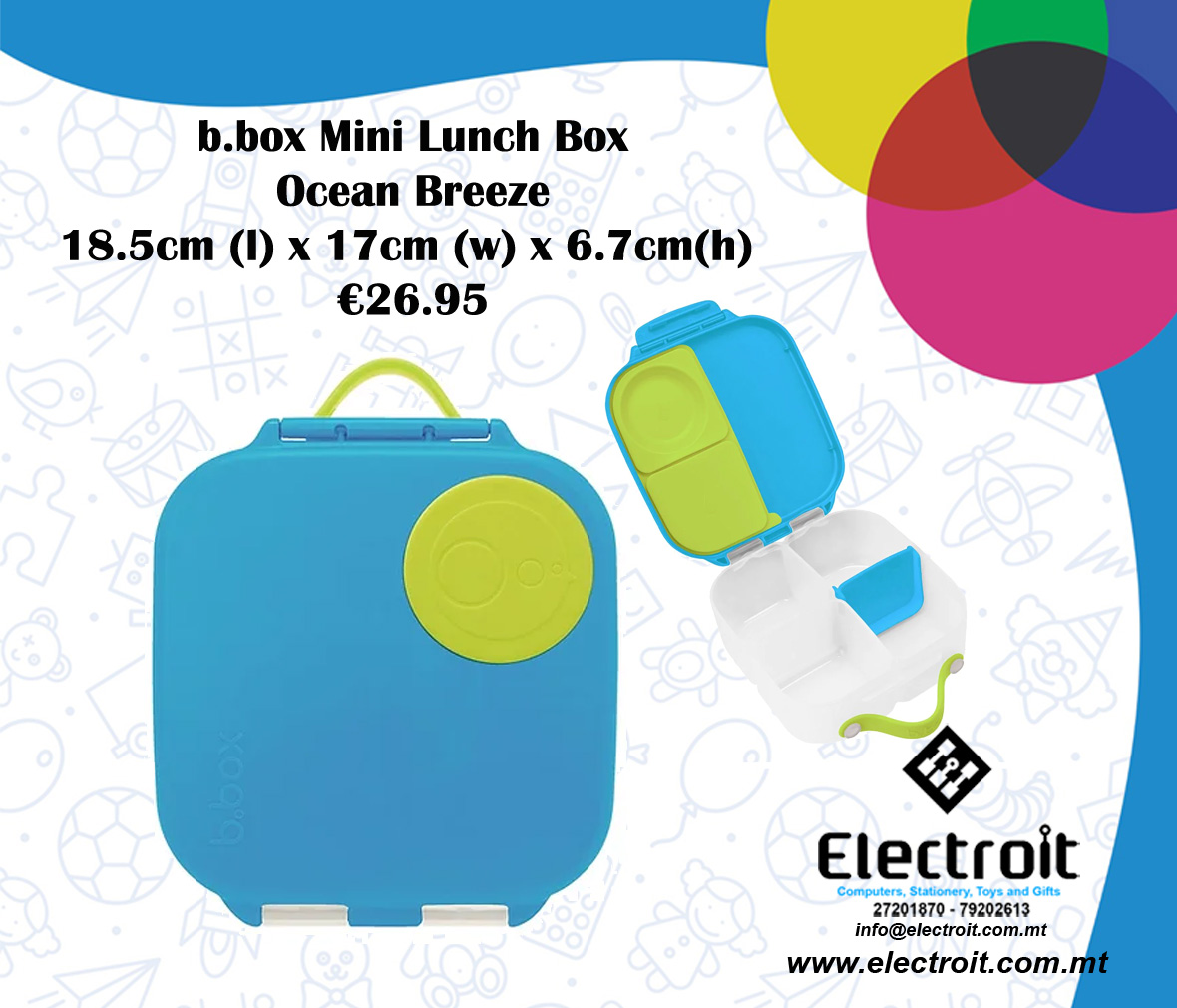 B.box Lunchbox Ocean Breeze