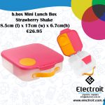 b.box Strawberry Shake Mini Lunch Box