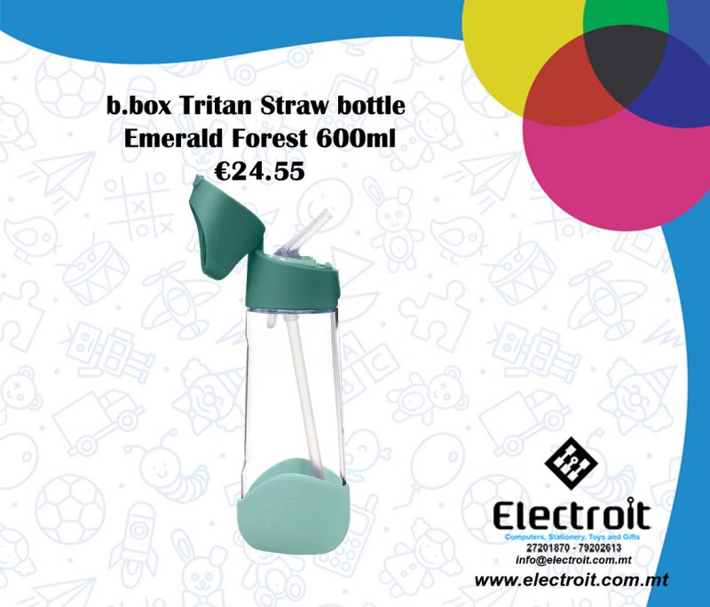b.box Tritan Emerald Forest Bottle 600ml