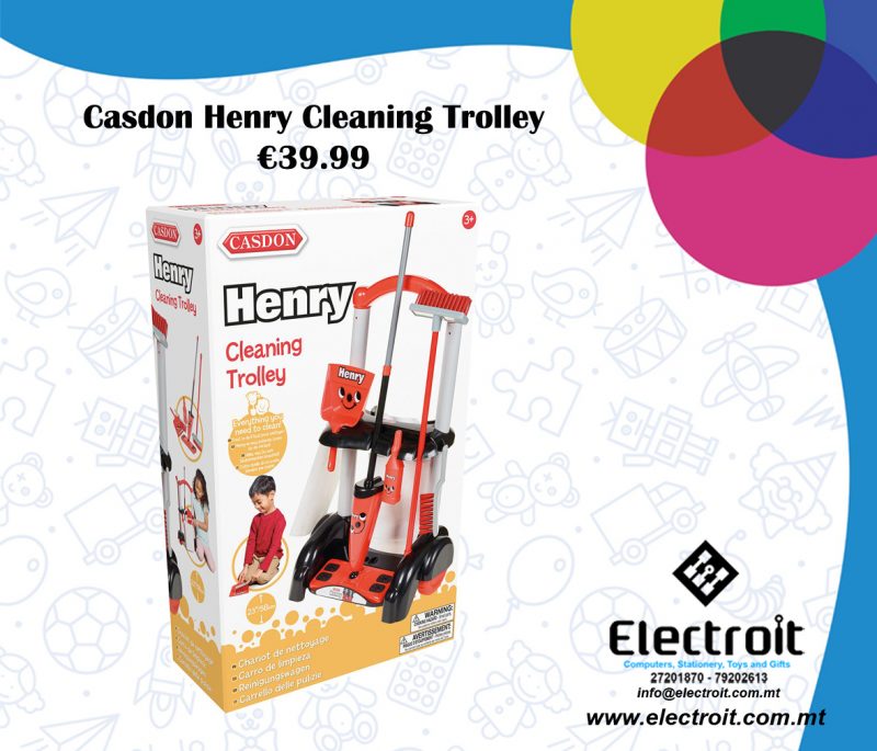 Casdon Henry Cleaning Trolley
