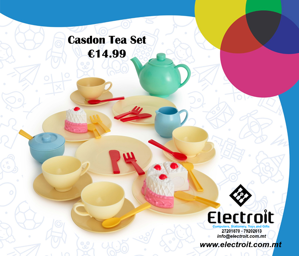 Casdon tea sales set