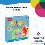 Wooden Number Puzzle - Tooky Toy