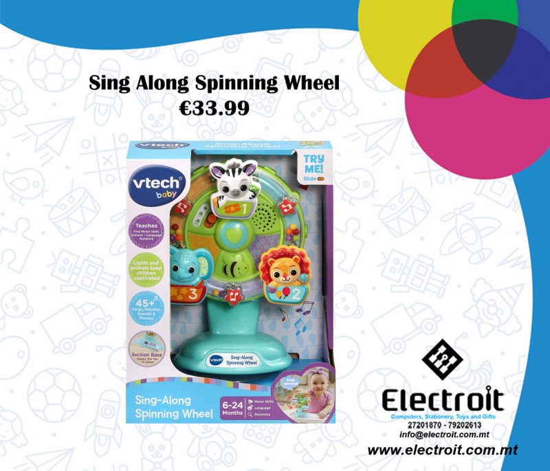 Vtech - Sing Along Spinning Wheel