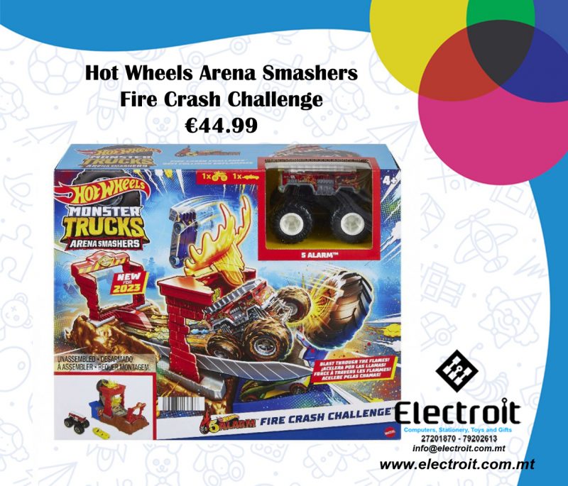 Hot Wheels Arena Smashers - Fire Crash Challenge
