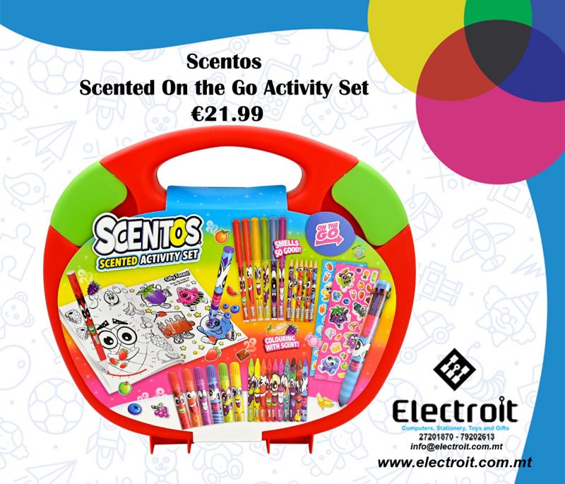Scentos - Scented on the go activity set