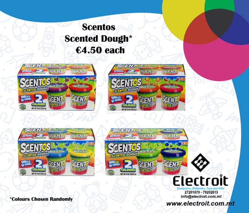 Scentos - Scented Dough Assorted 4 Pack