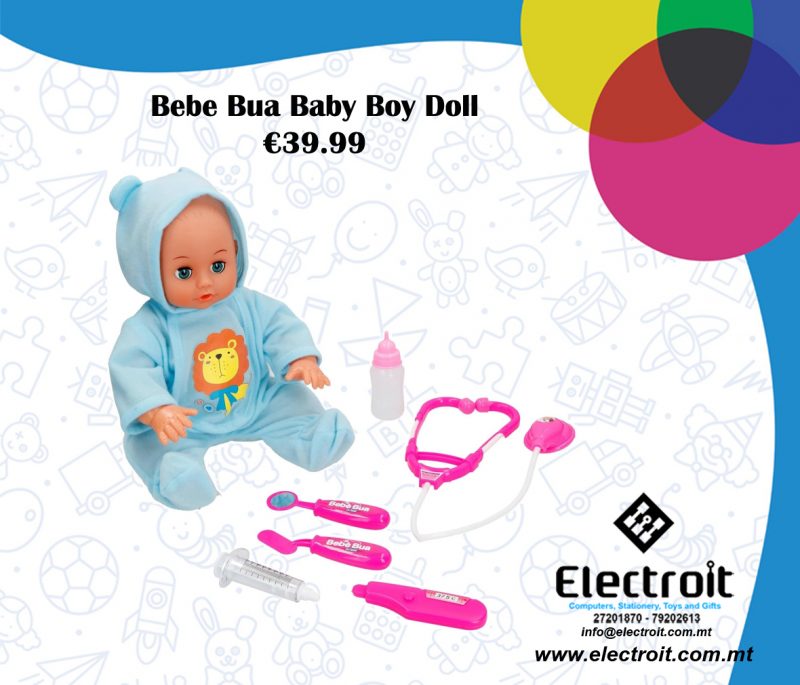 Bebe Bua Baby Doll Blue