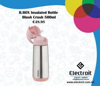 b.box Insulated Bottle Blush Crush 500ml
