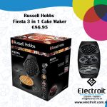 Russell Hobbs Fiesta 3 in 1 Cake Maker