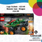 Lego Technic Monster Jam Dragon - 42149