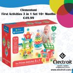 Clementoni First Activities Baby Clementoni 3 in 1