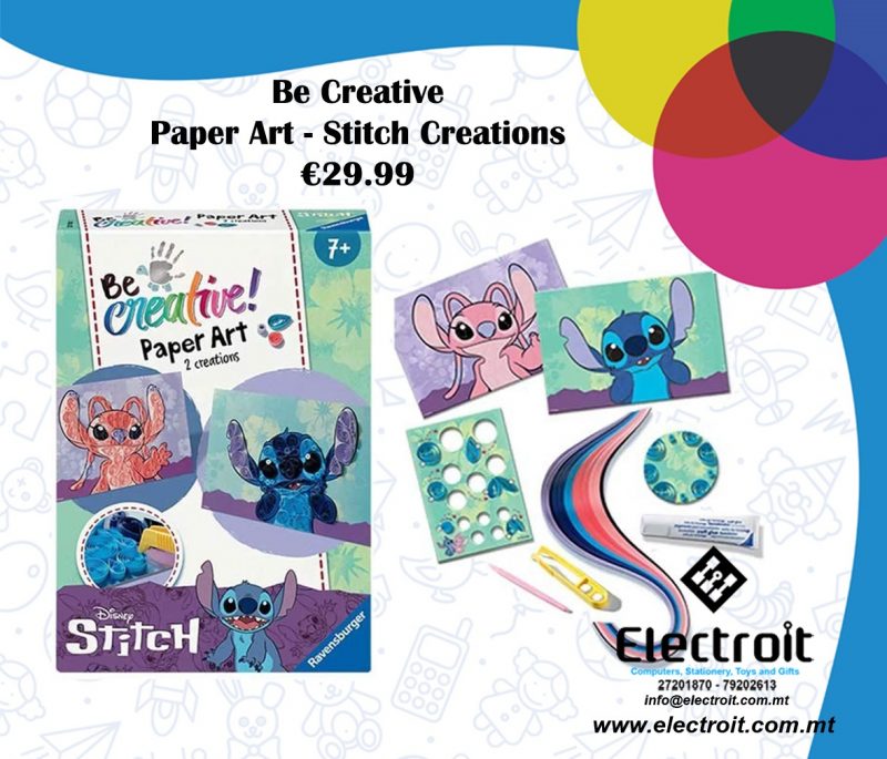 CreArt Paper Quilling - Stitch Characters