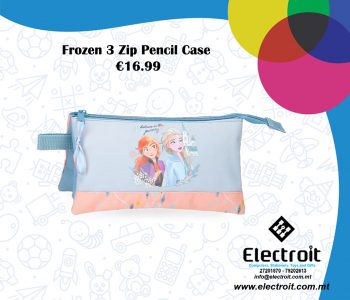 Frozen 3 Zip Pencil Case