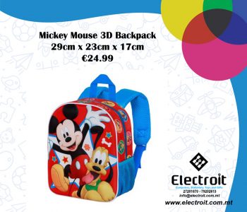 Mickey Mouse 3D Backpack