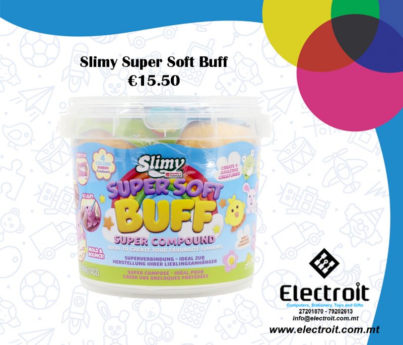 Slimy  Super Soft Buff 400g - Slime Tub