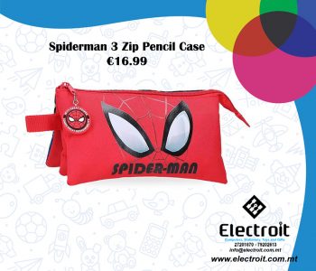 Spiderman 3 Zip Pencil Case