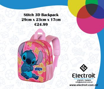 Stitch 3D Backpack