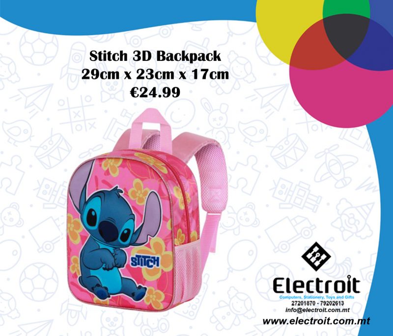 Stitch 3D Backpack