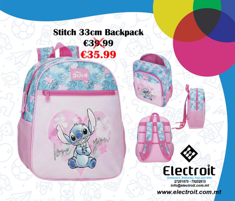Stitch Backpack 33cm