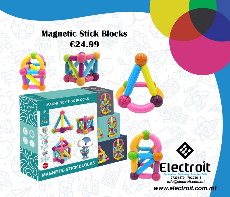 Woopie Magnetic Construction Toy Blocks 18+ Months