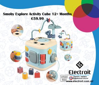 Little Smoby Activity Cube - 12+ Months