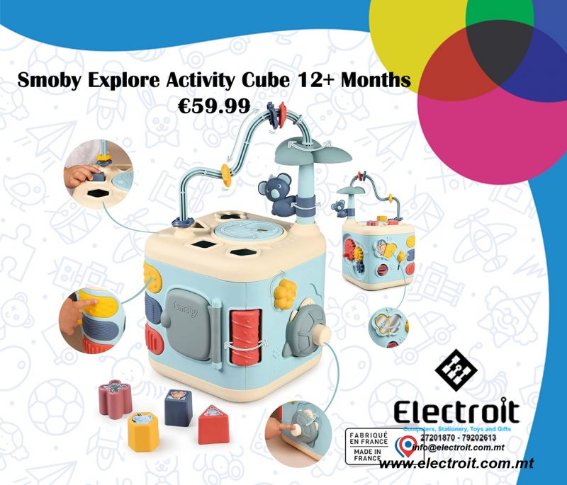 Little Smoby Activity Cube - 12+ Months