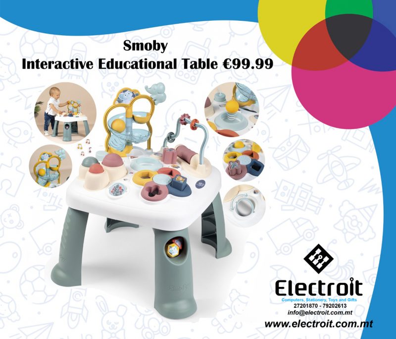 Little Smoby Activity Table - 12+ Months
