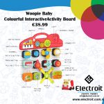 Woopie Colourful Activity Panel Manipulative Board