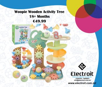Woopie Wooden Ball Track Activity Tree