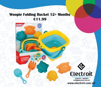 Woopie Folding Bucket Toy 12+ Months