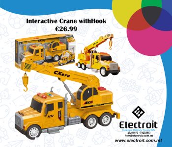 Woopie Interactive Crane with Hook