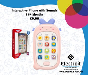Woopie Interactive Mobile Phone Toy with sounds for baby