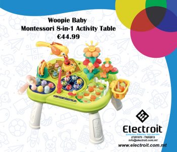 Woopie Montessori 8-in-1 Interactive Table