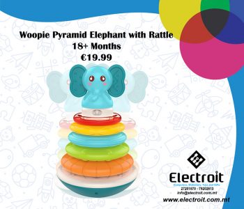 Woopie Elephant Pyramid with rattle