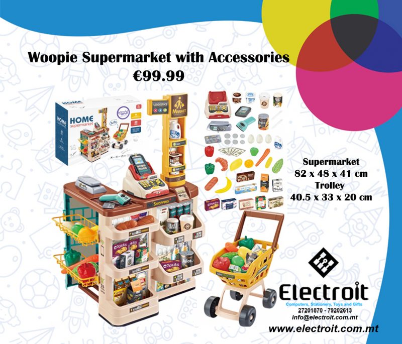 Woopie Supermarket with Trolley