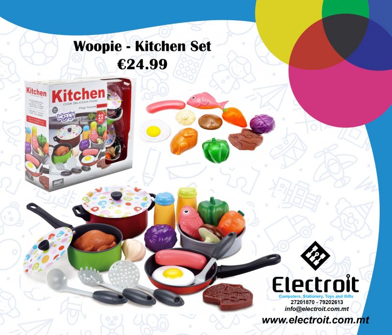 Woopie Chef XL Kitchen Set